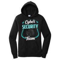 Cybersecurity Team Cyber Security Hacking Hack Hacker Women's Pullover Hoodie