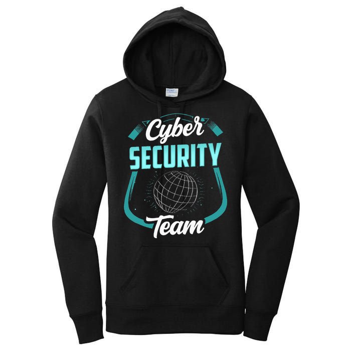 Cybersecurity Team Cyber Security Hacking Hack Hacker Women's Pullover Hoodie