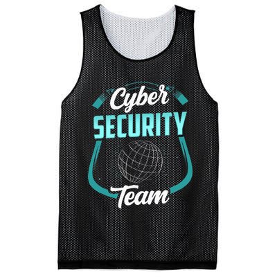 Cybersecurity Team Cyber Security Hacking Hack Hacker Mesh Reversible Basketball Jersey Tank