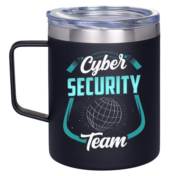 Cybersecurity Team Cyber Security Hacking Hack Hacker 12oz Stainless Steel Coffee Mug