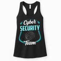 Cybersecurity Team Cyber Security Hacking Hack Hacker Womens Tank Top