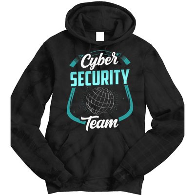 Cybersecurity Team Cyber Security Hacking Hack Hacker Tie Dye Hoodie