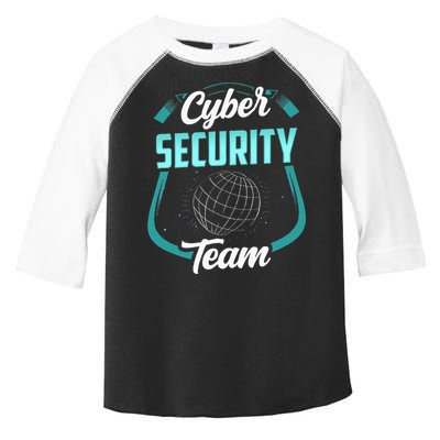 Cybersecurity Team Cyber Security Hacking Hack Hacker Toddler Fine Jersey T-Shirt