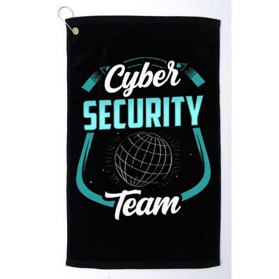 Cybersecurity Team Cyber Security Hacking Hack Hacker Golf Towel