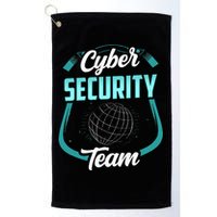 Cybersecurity Team Cyber Security Hacking Hack Hacker Golf Towel
