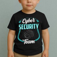 Cybersecurity Team Cyber Security Hacking Hack Hacker Toddler T-Shirt