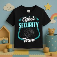 Cybersecurity Team Cyber Security Hacking Hack Hacker Toddler T-Shirt