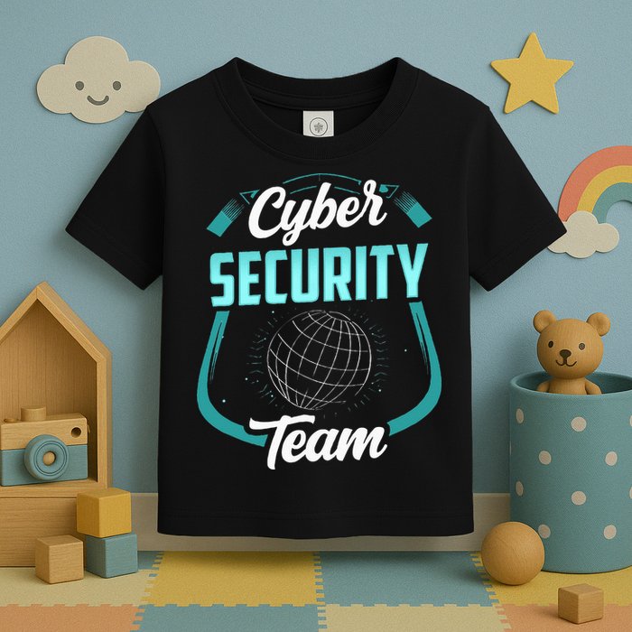 Cybersecurity Team Cyber Security Hacking Hack Hacker Toddler T-Shirt