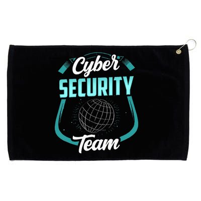 Cybersecurity Team Cyber Security Hacking Hack Hacker Grommeted Golf Towel