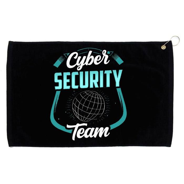 Cybersecurity Team Cyber Security Hacking Hack Hacker Grommeted Golf Towel