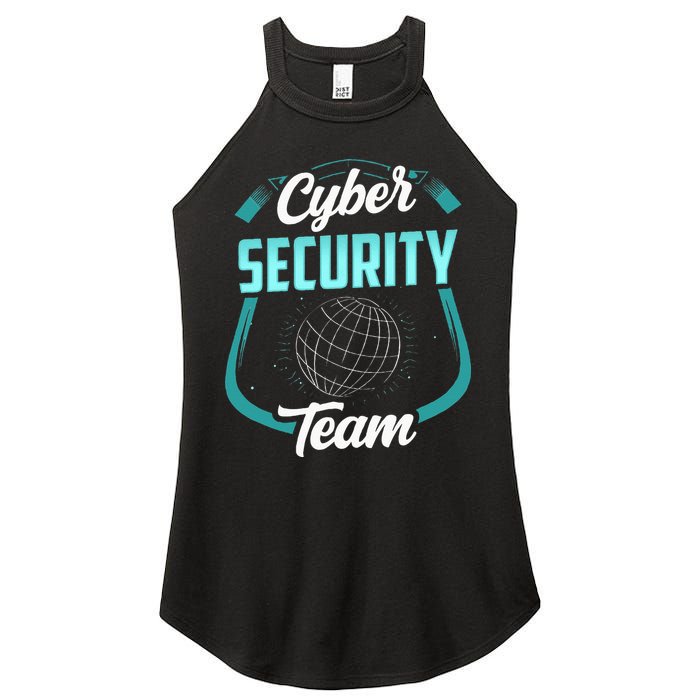 Cybersecurity Team Cyber Security Hacking Hack Hacker Women's Perfect Tri Rocker Tank