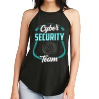 Cybersecurity Team Cyber Security Hacking Hack Hacker Women's Perfect Tri Rocker Tank