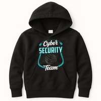 Cybersecurity Team Cyber Security Hacking Hack Hacker Kids Hoodie