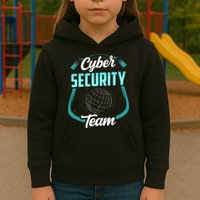 Cybersecurity Team Cyber Security Hacking Hack Hacker Kids Hoodie