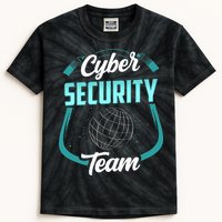 Cybersecurity Team Cyber Security Hacking Hack Hacker Kids Tie-Dye T-Shirt