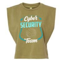 Cybersecurity Team Cyber Security Hacking Hack Hacker Garment-Dyed Women's Muscle Tee