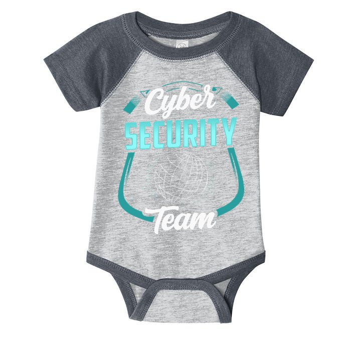 Cybersecurity Team Cyber Security Hacking Hack Hacker Infant Baby Jersey Bodysuit