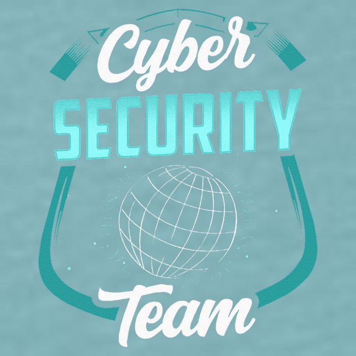 Cybersecurity Team Cyber Security Hacking Hack Hacker Sueded Cloud Jersey T-Shirt
