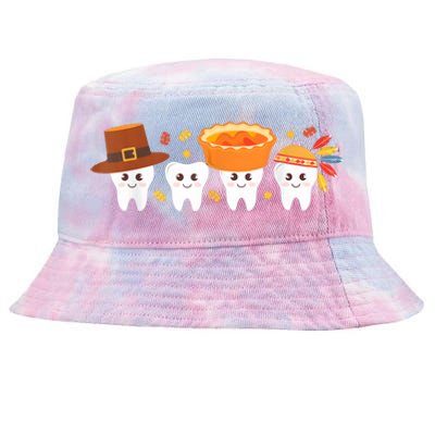 Cute Teeth Tie-Dyed Bucket Hat