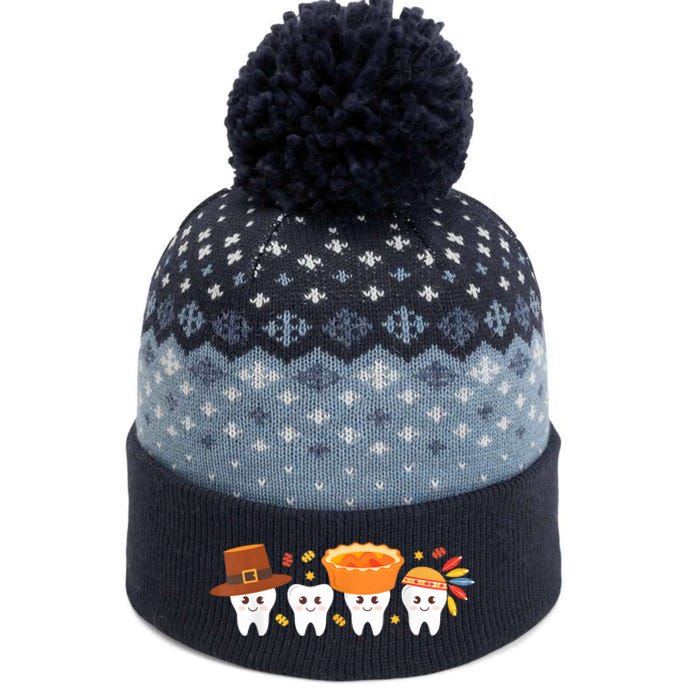 Cute Teeth The Baniff Cuffed Pom Beanie