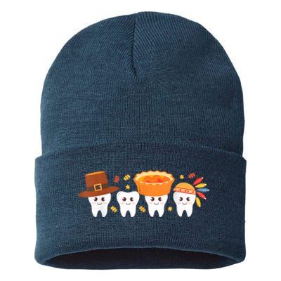 Cute Teeth Sustainable Knit Beanie