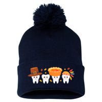 Cute Teeth Pom Pom 12in Knit Beanie