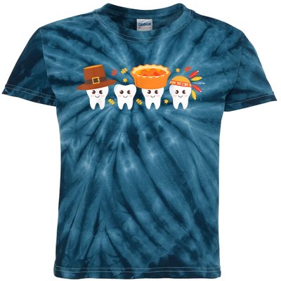 Cute Teeth Kids Tie-Dye T-Shirt