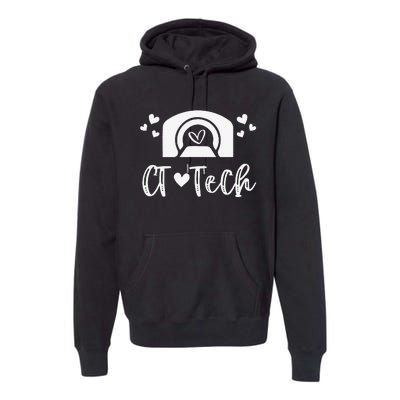 CT Technologist Computed Tomography CT Scan Tech Radiology Premium Hoodie