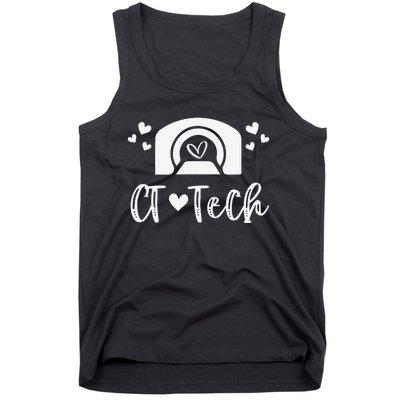 CT Technologist Computed Tomography CT Scan Tech Radiology Tank Top