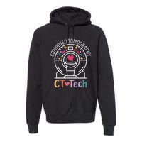 Ct Tech Computed Tomography Technologist Radiology Ct Scan Premium Hoodie