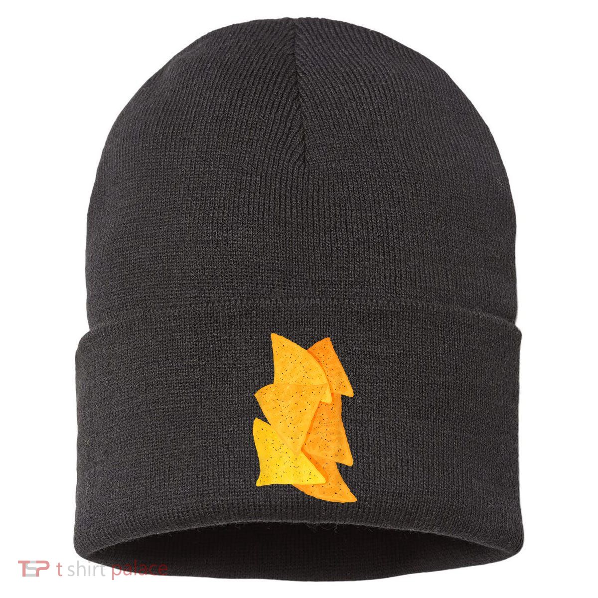Chips Tortilla Chips Costume Sustainable Knit Beanie