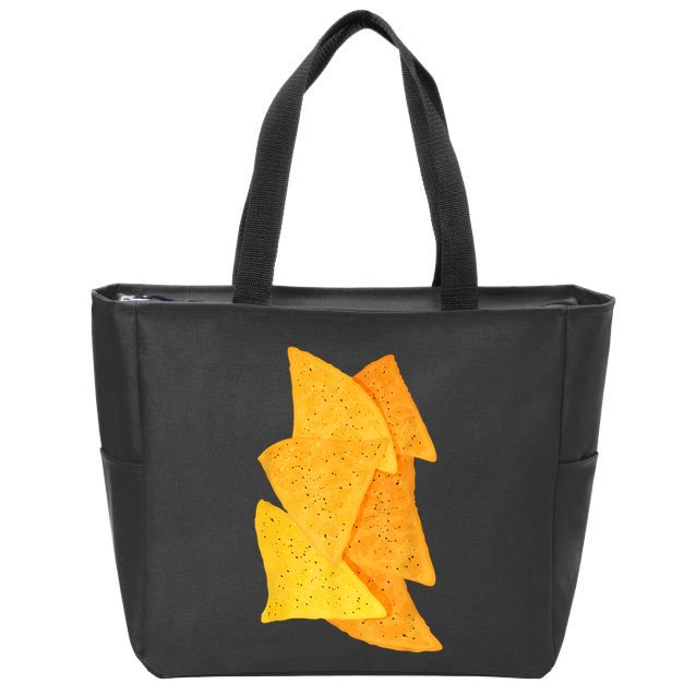 Chips Tortilla Chips Costume Zip Tote Bag