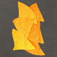 Chips Tortilla Chips Costume Cotton Canvas Backpack