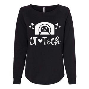 CT Tech Computed Tomography Technologist Radiology CT Scan Womens California Wash Sweatshirt