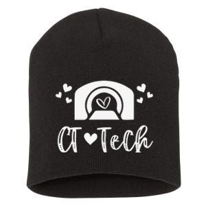 CT Tech Computed Tomography Technologist Radiology CT Scan Short Acrylic Beanie