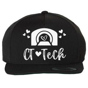 CT Tech Computed Tomography Technologist Radiology CT Scan Wool Snapback Cap