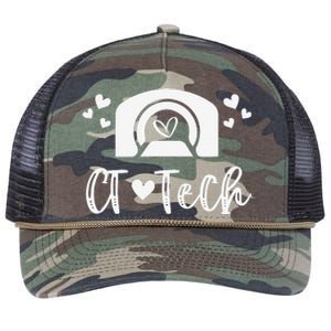 CT Tech Computed Tomography Technologist Radiology CT Scan Retro Rope Trucker Hat Cap