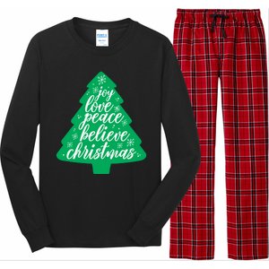 Christmas Tree Long Sleeve Pajama Set