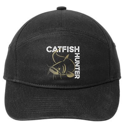 Catfishing Tackle Channel Catfish Hunter Boilies Fishing Cool Gift 7-Panel Snapback Hat