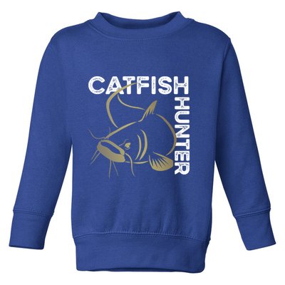 Catfishing Tackle Channel Catfish Hunter Boilies Fishing Cool Gift Toddler Sweatshirt