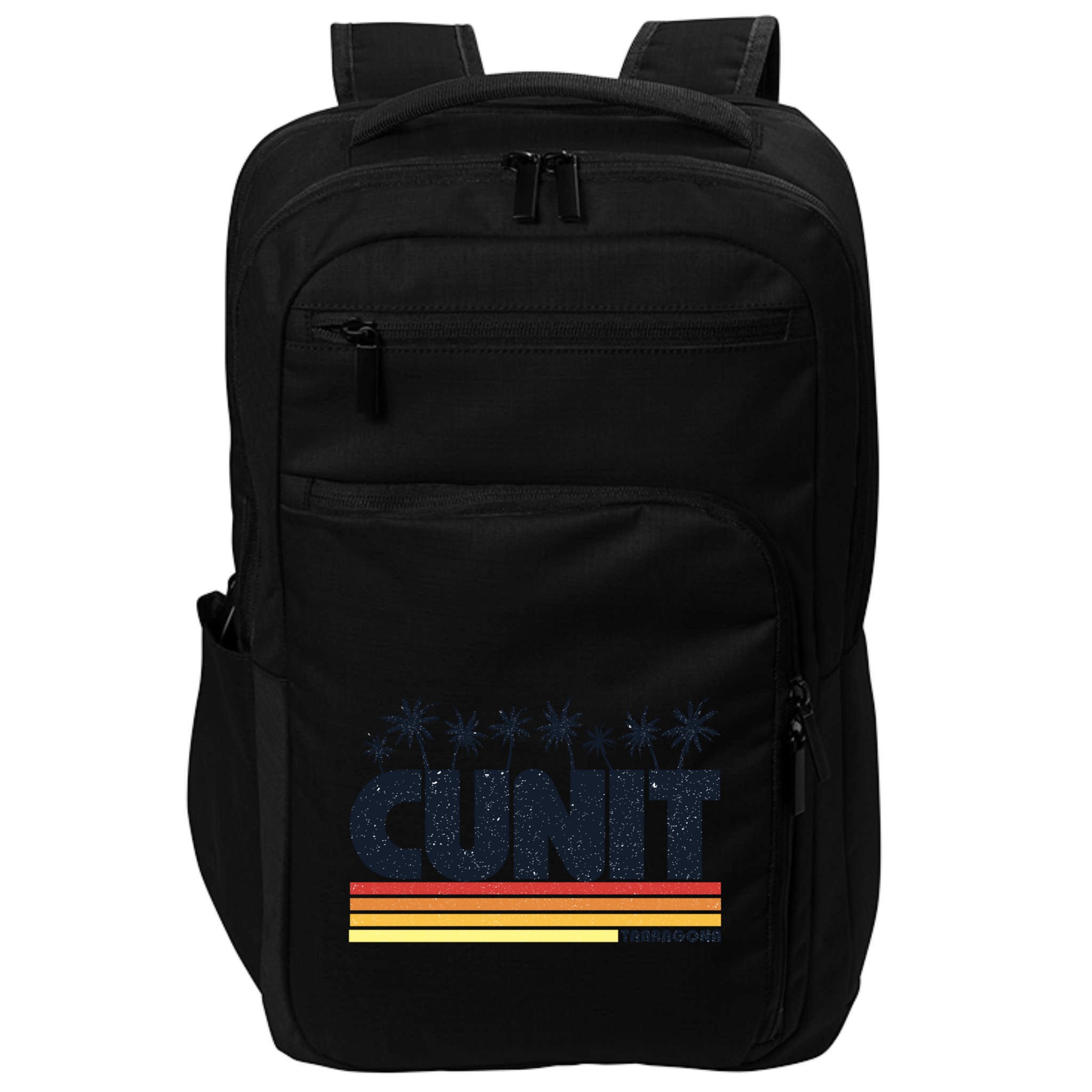 Cunit Tarragona Costa Dorada Retro Tourism Cool Gift Impact Tech Backpack