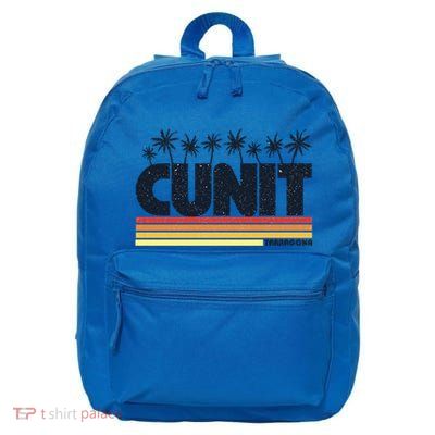 Cunit Tarragona Costa Dorada Retro Tourism Cool Gift 16 in Basic Backpack