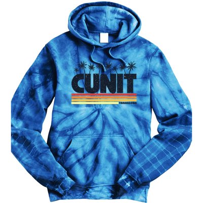 Cunit Tarragona Costa Dorada Retro Tourism Cool Gift Tie Dye Hoodie