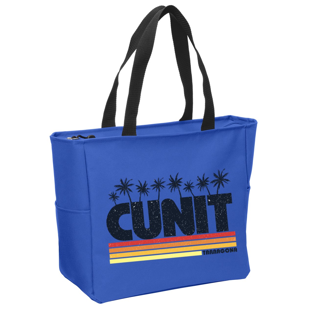 Cunit Tarragona Costa Dorada Retro Tourism Cool Gift Zip Tote Bag