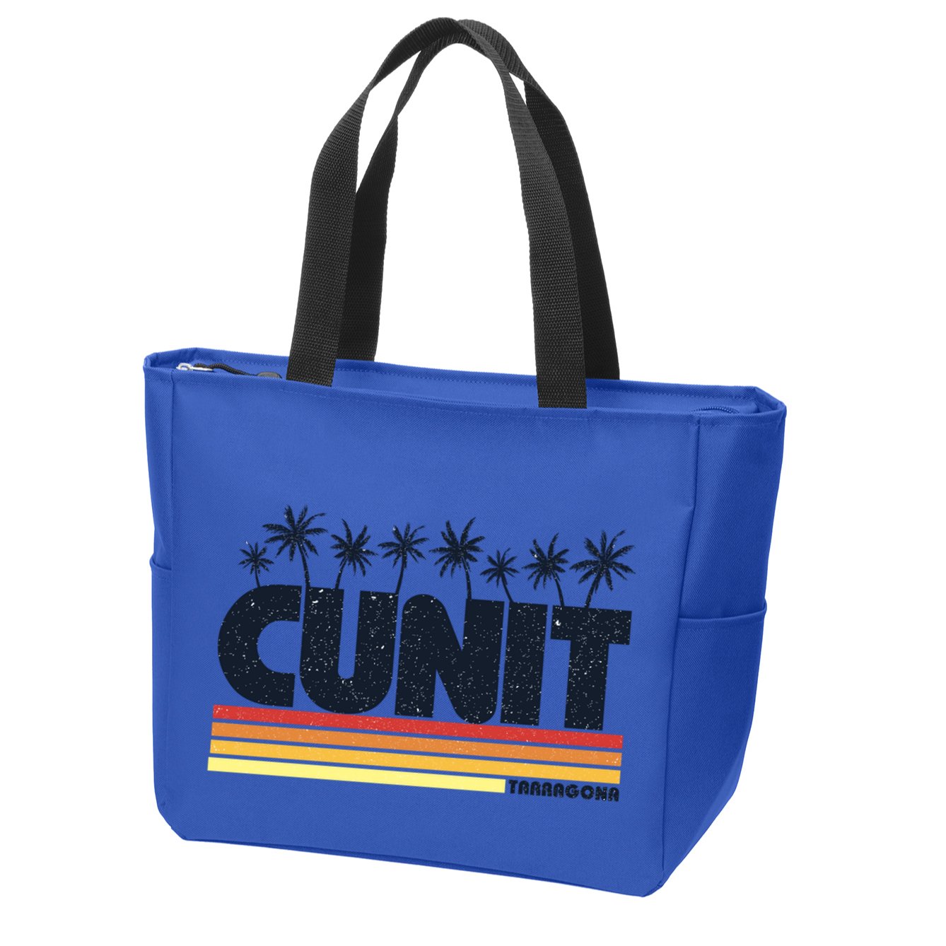 Cunit Tarragona Costa Dorada Retro Tourism Cool Gift Zip Tote Bag