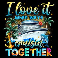 Cruisin Together Caribbean Cruise 2025 Family Vacation 16 in Basic Backpack
