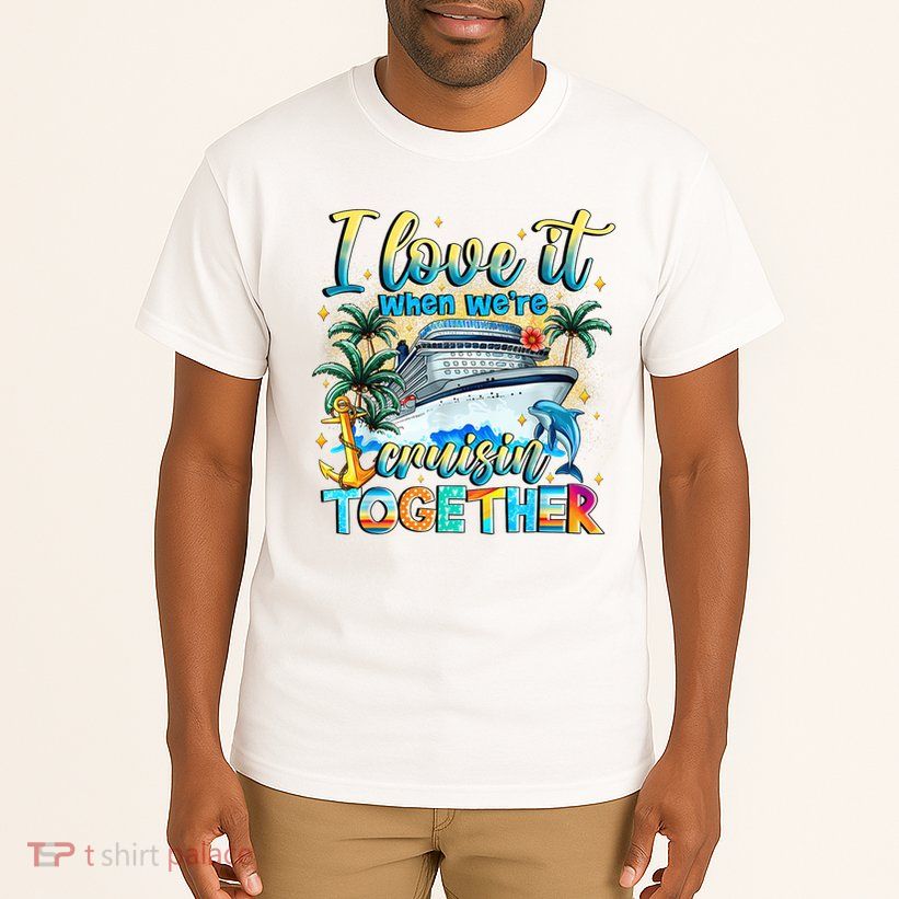 Cruisin Together Caribbean Cruise 2025 Family Vacation Tall T-Shirt