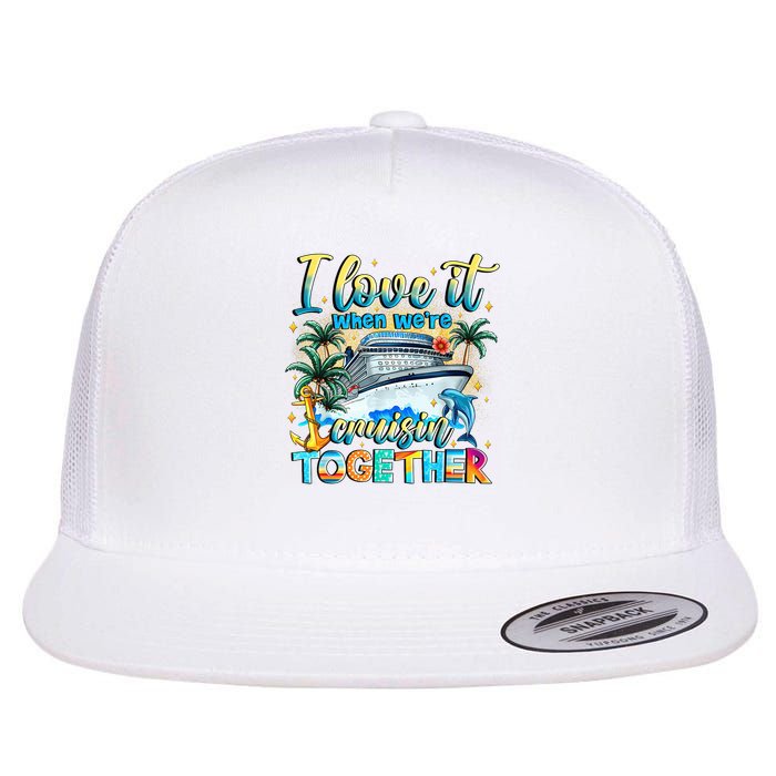 Cruisin Together Caribbean Cruise 2025 Family Vacation Flatbill Hat
