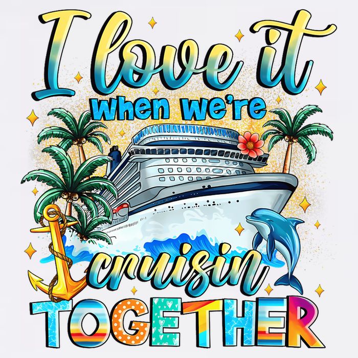 Cruisin Together Caribbean Cruise 2025 Family Vacation Flatbill Hat