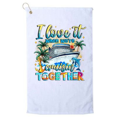 Cruisin Together Caribbean Cruise 2025 Family Vacation Golf Towel